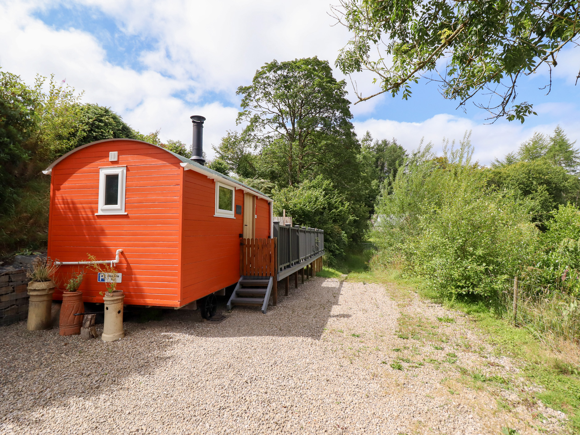 Red Kite at Wild Valley Huts