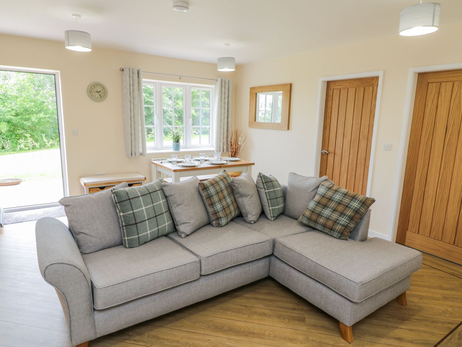 Living area in Willow Lodge Kirkbymoorside North Yorkshire