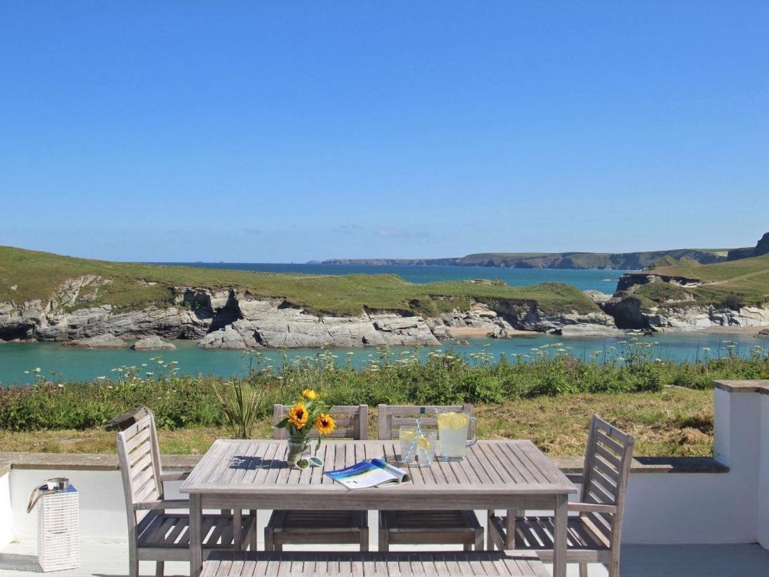 Seascape Newquay Porth Cornwall Self Catering Holiday Cottage